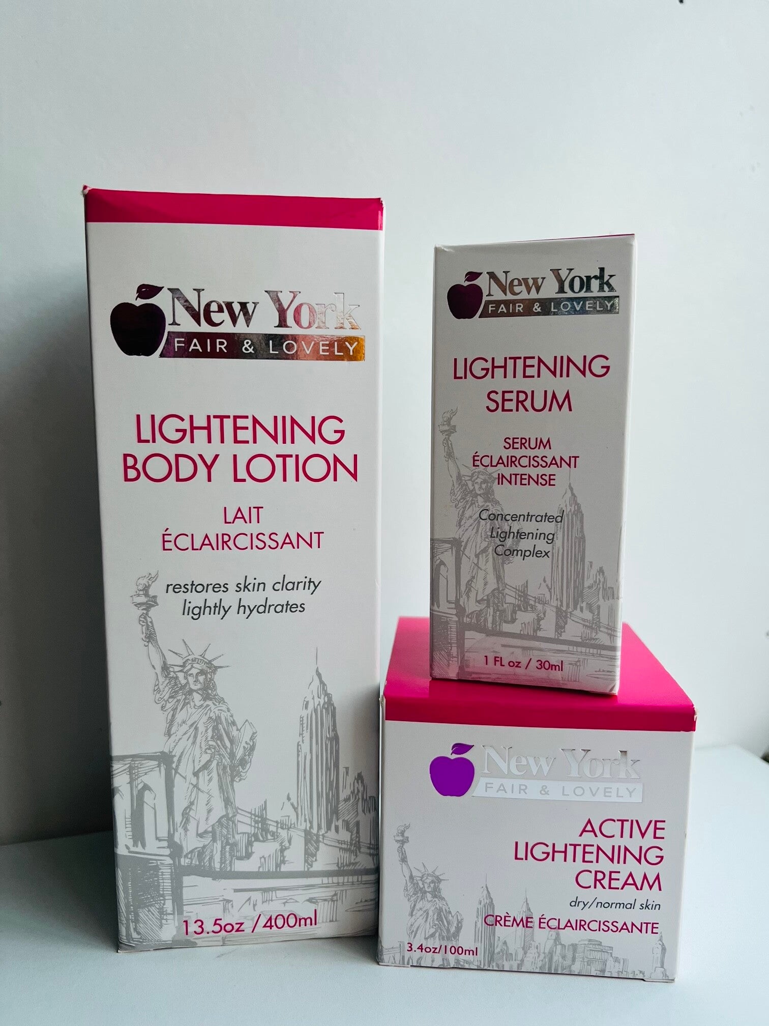ACTIVE LIGHTENING CREAM SET