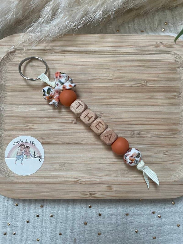 Porte clés nœuds Automne