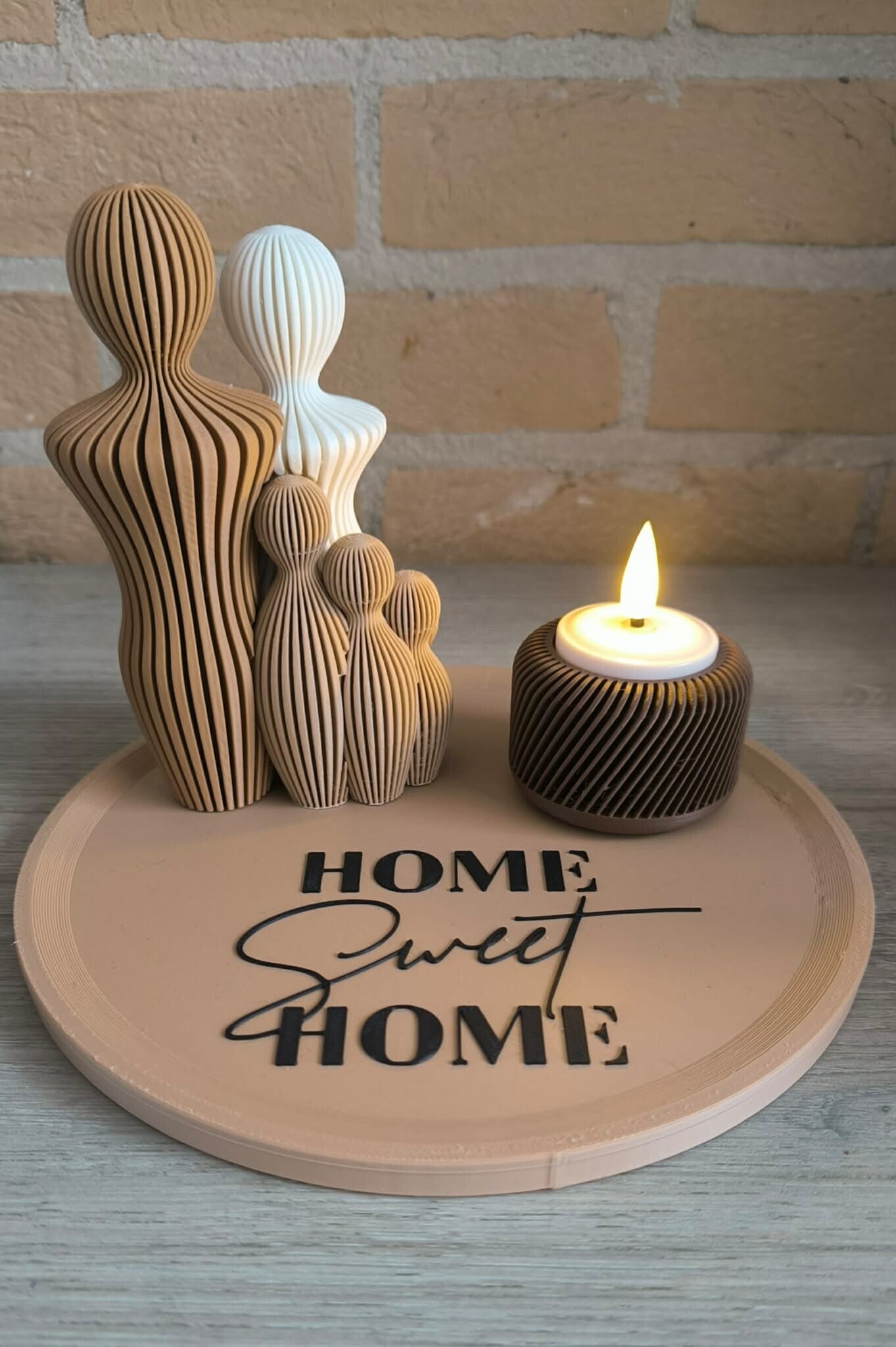 schaal " Home sweet home"