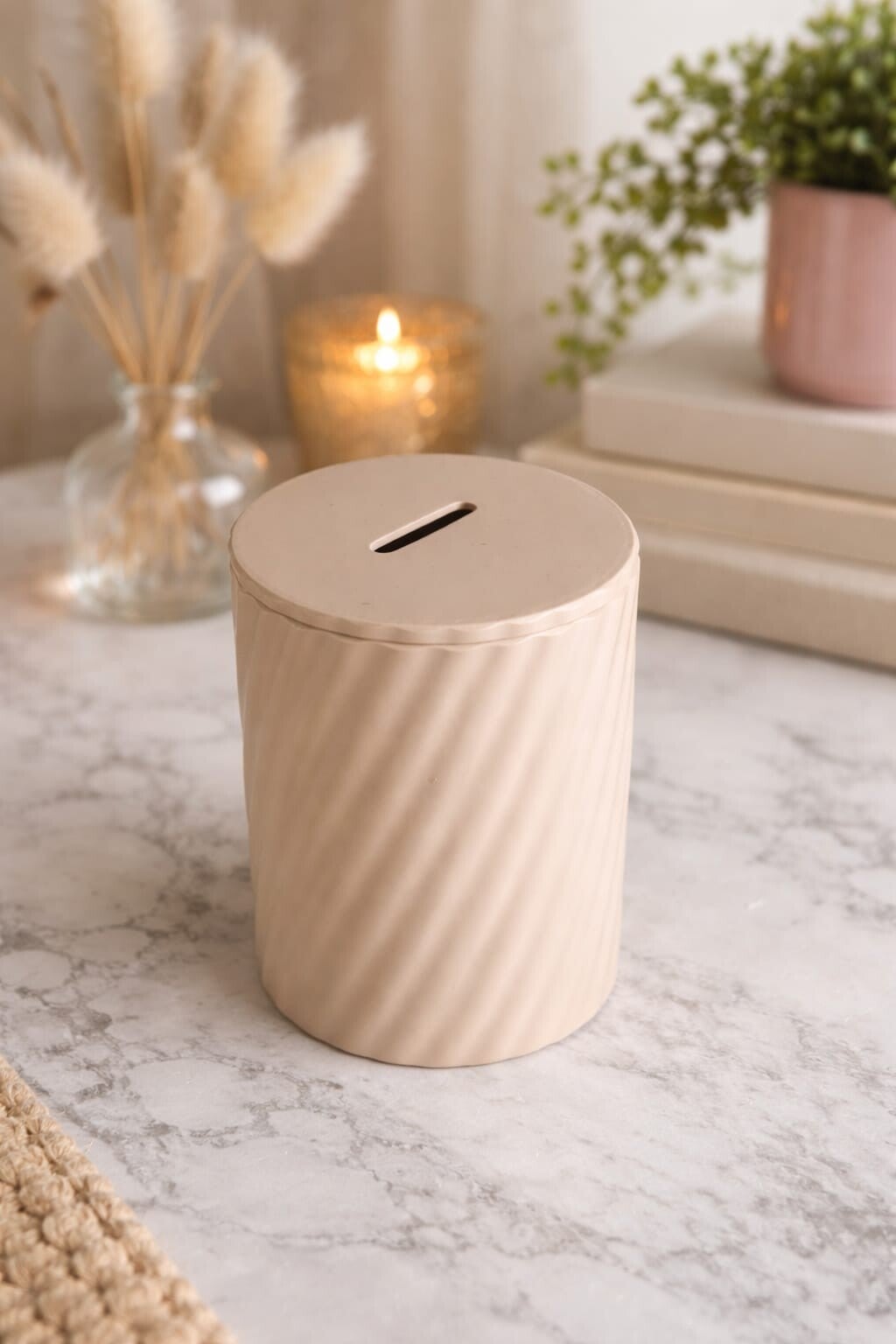 spaarpot met schroefdop