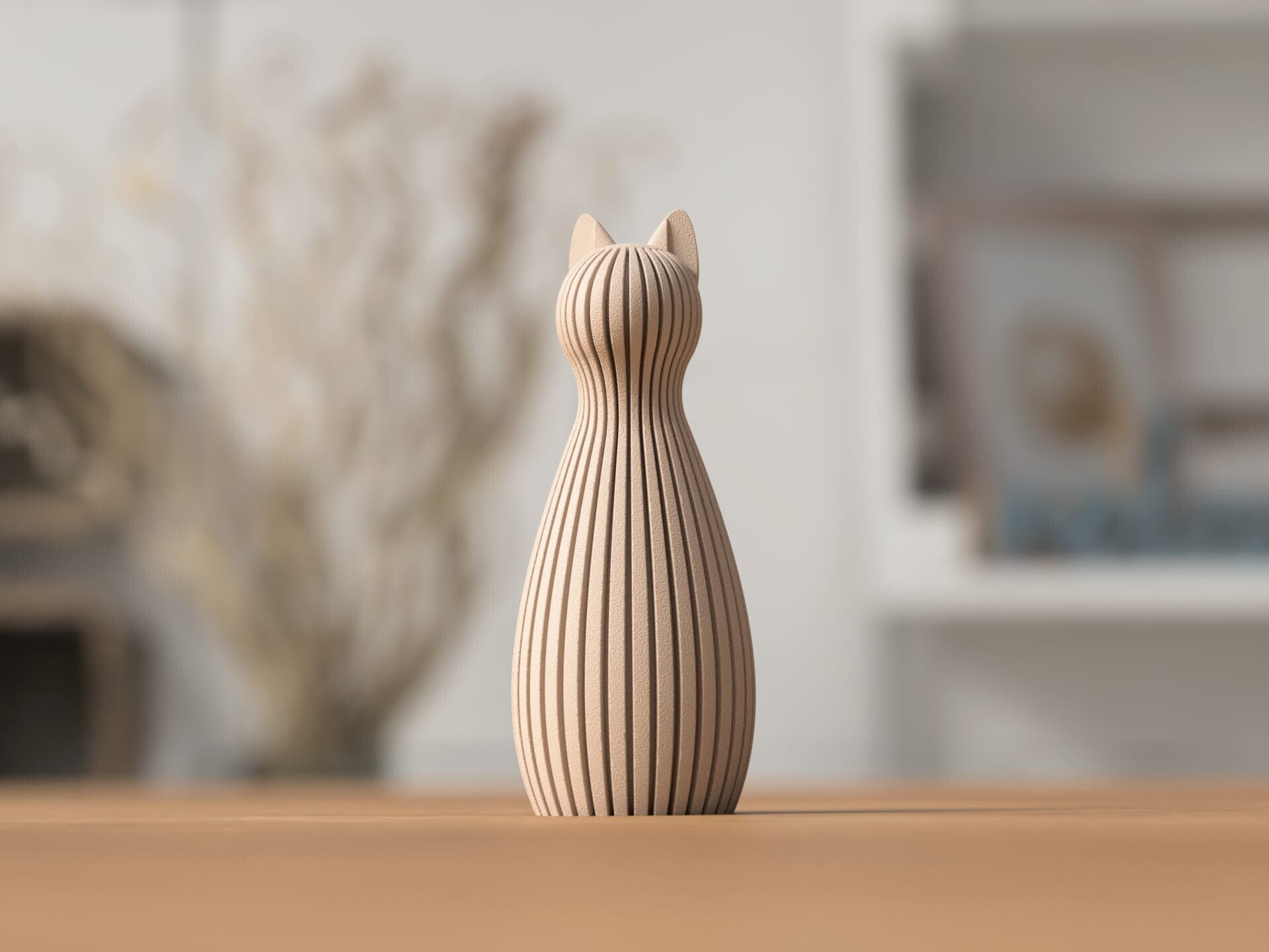 kat bij gezin