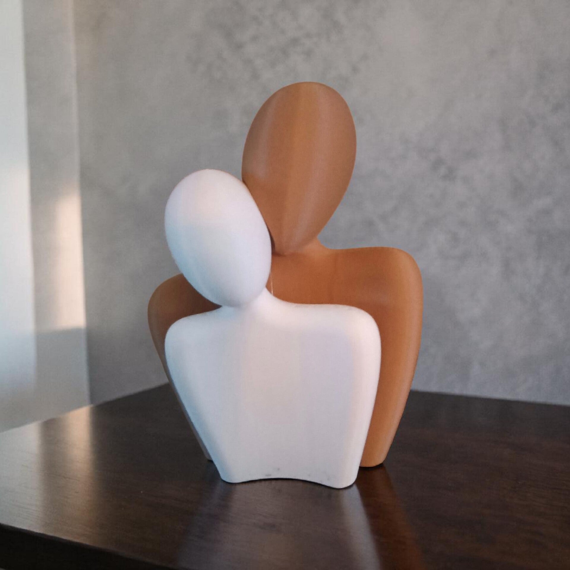 borstbeeld man en vrouw