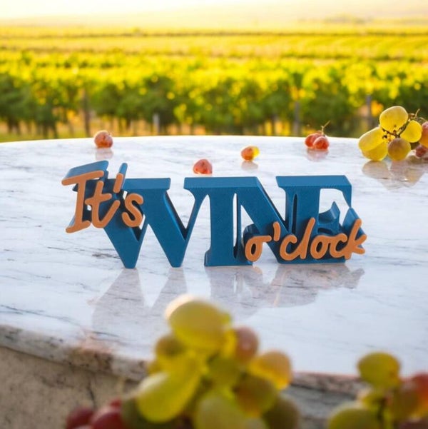 it's wine o'clock