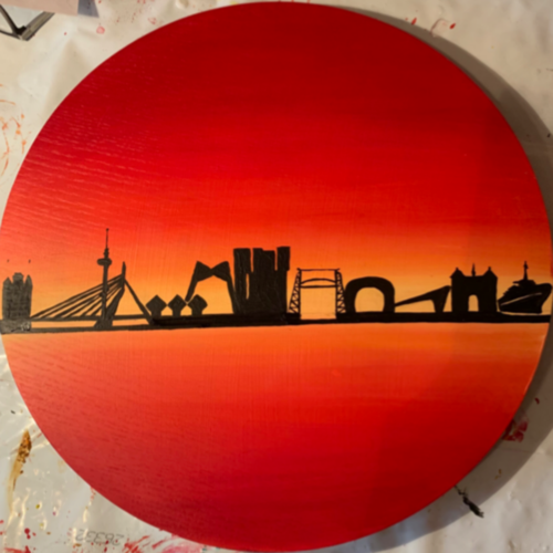 Artable "Skyline Rotterdam"