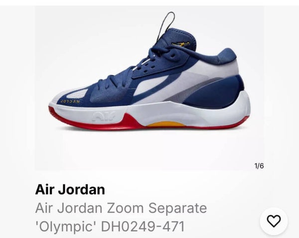 Air Jordan Air Jordan Zoom Separate 'Olympic' DH0249-471 Mens       Size 7