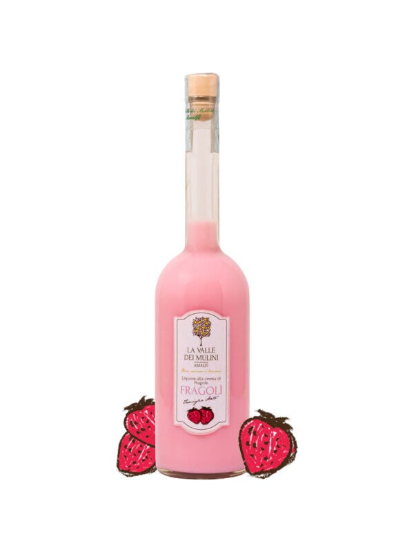Fragolì Liquore di crema di Fragole cl.70 La Valle dei Mulini