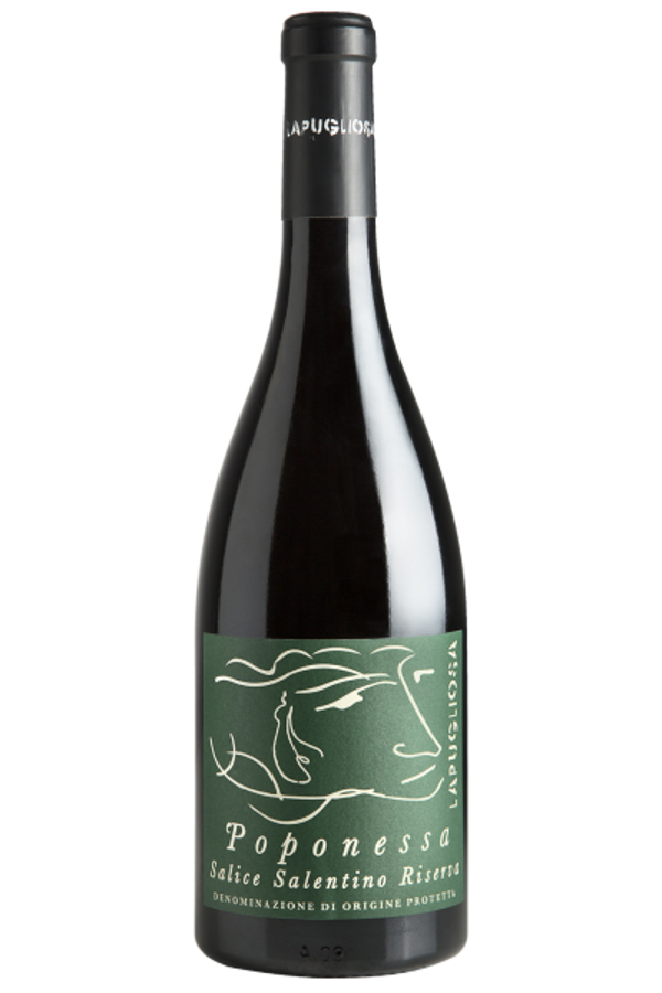 Salice Salentino Riserva DOP Poponessa 2017 La Pugliosa 750 ml.