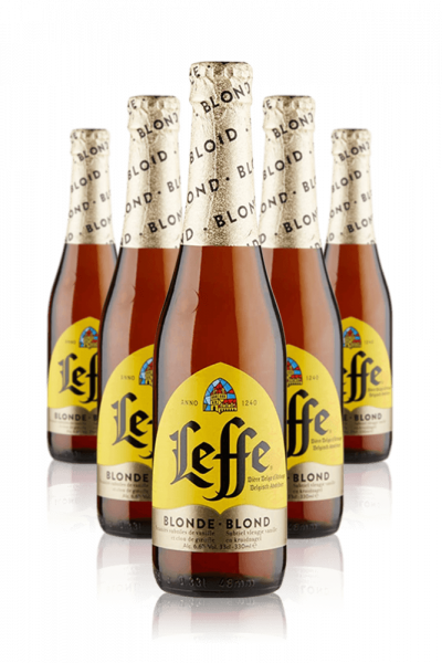 Leffe Blonde Birra Cassa da 24 bottiglie x 33cl vetro