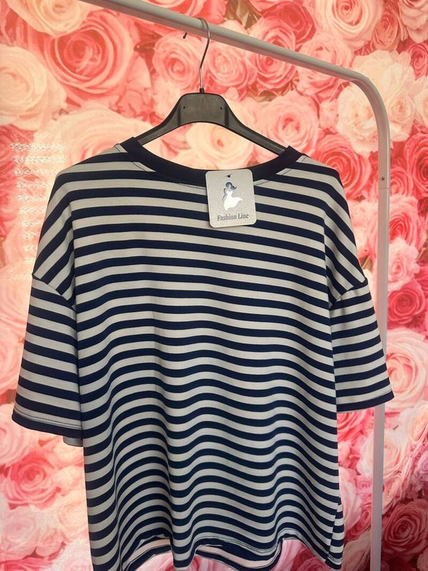Shortsleeve blauw