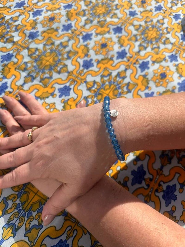 Armband blauw