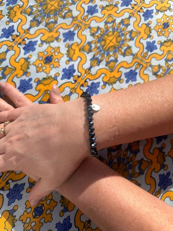 Armband donker blauw