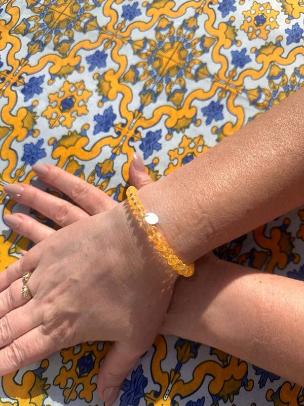Armband geel