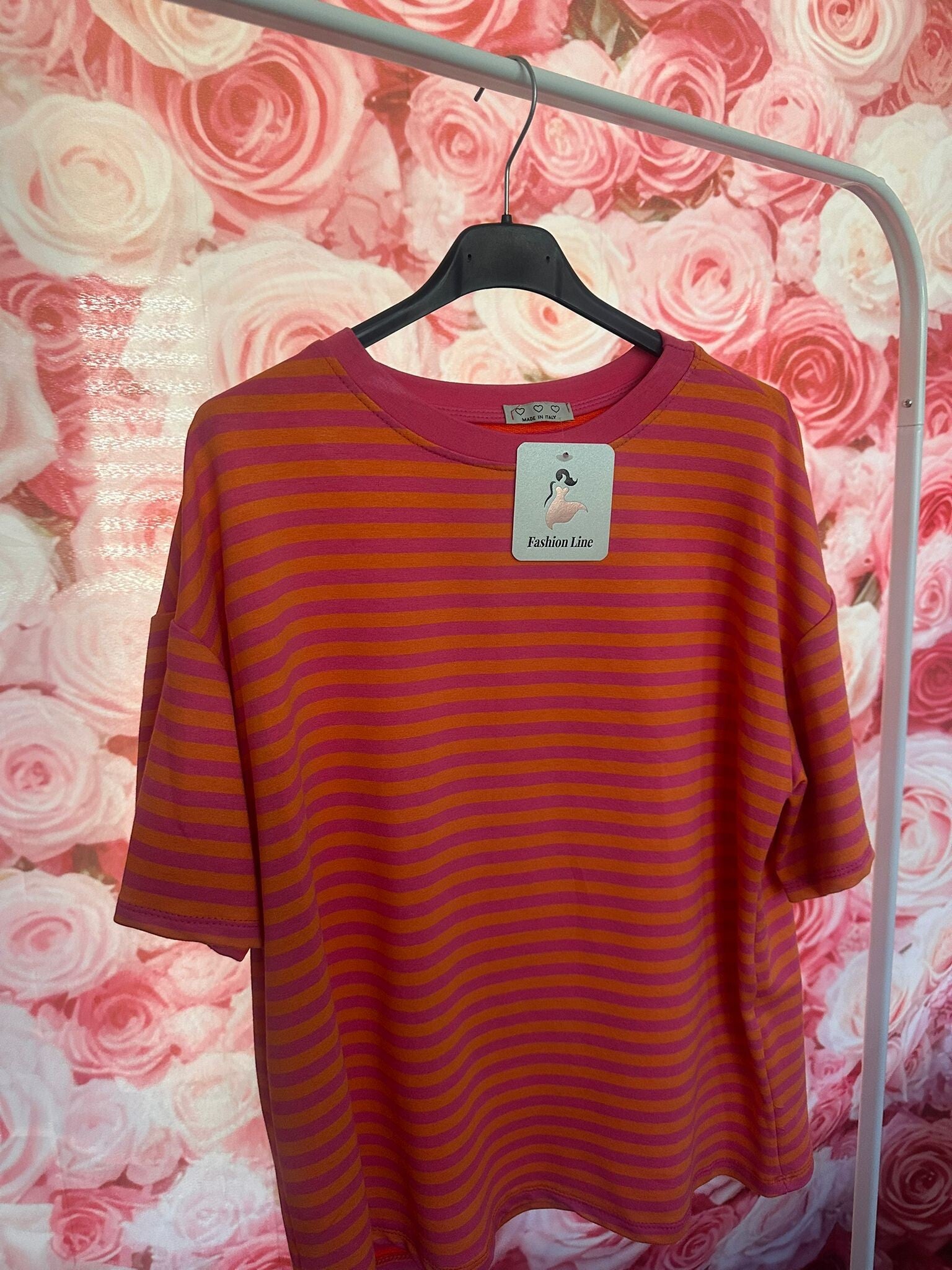 Roze shortsleeve