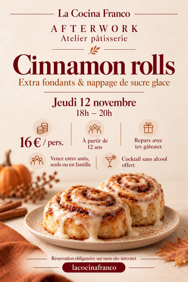 AFTERWORK - Pâtisserie