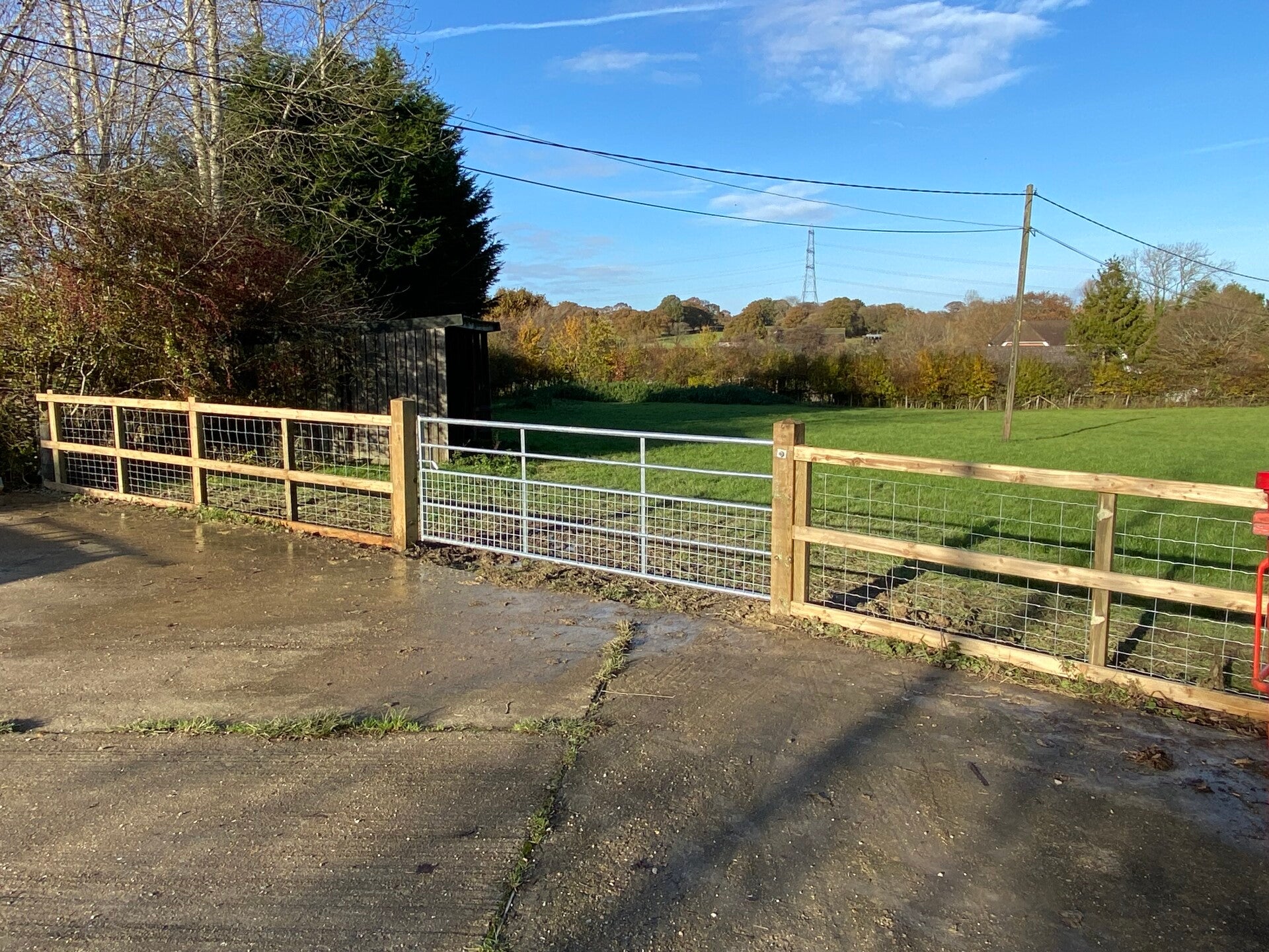 agricultural fencing, west sussex