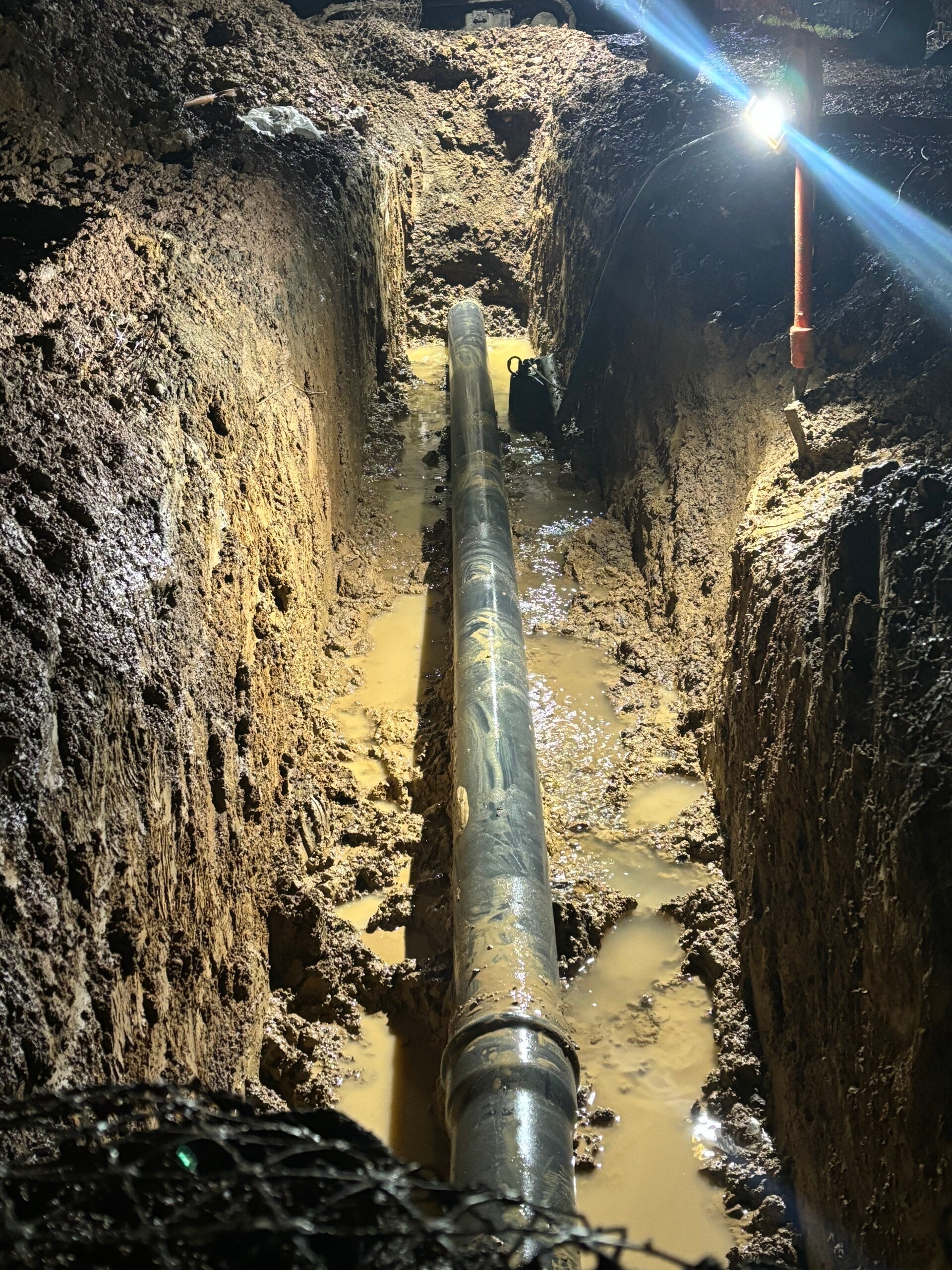 water main repair sussex