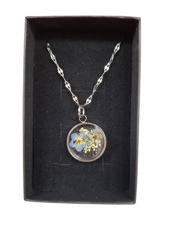 Ketting vergeet-me-nietjes
