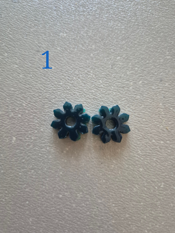 Pampilles 1,50 et 2cm