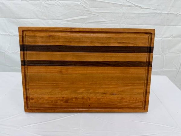 12x18 Cherry Stripe Cutting Board