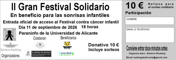 II Festival contra cáncer infantil