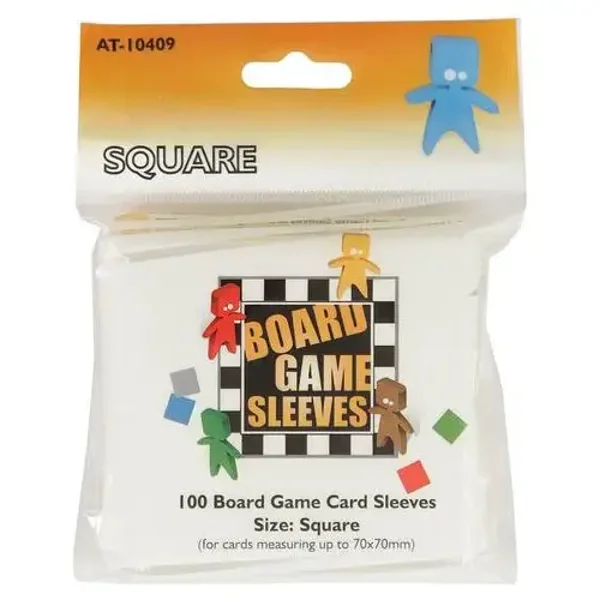 BOARD GAME SLEEVES 70X70MM