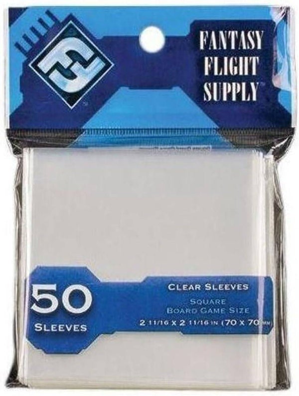 FFS CLEAR SLEEVES 70X70MM