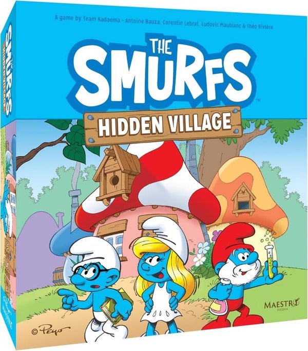 THE SMURFS HIDDEN VILLAGE