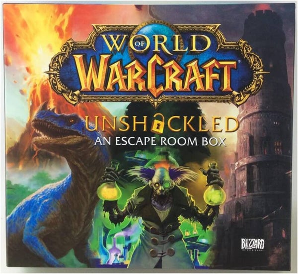 WORLD OF WARCRAFT UNSHACKLED AND SCAPE ROOM