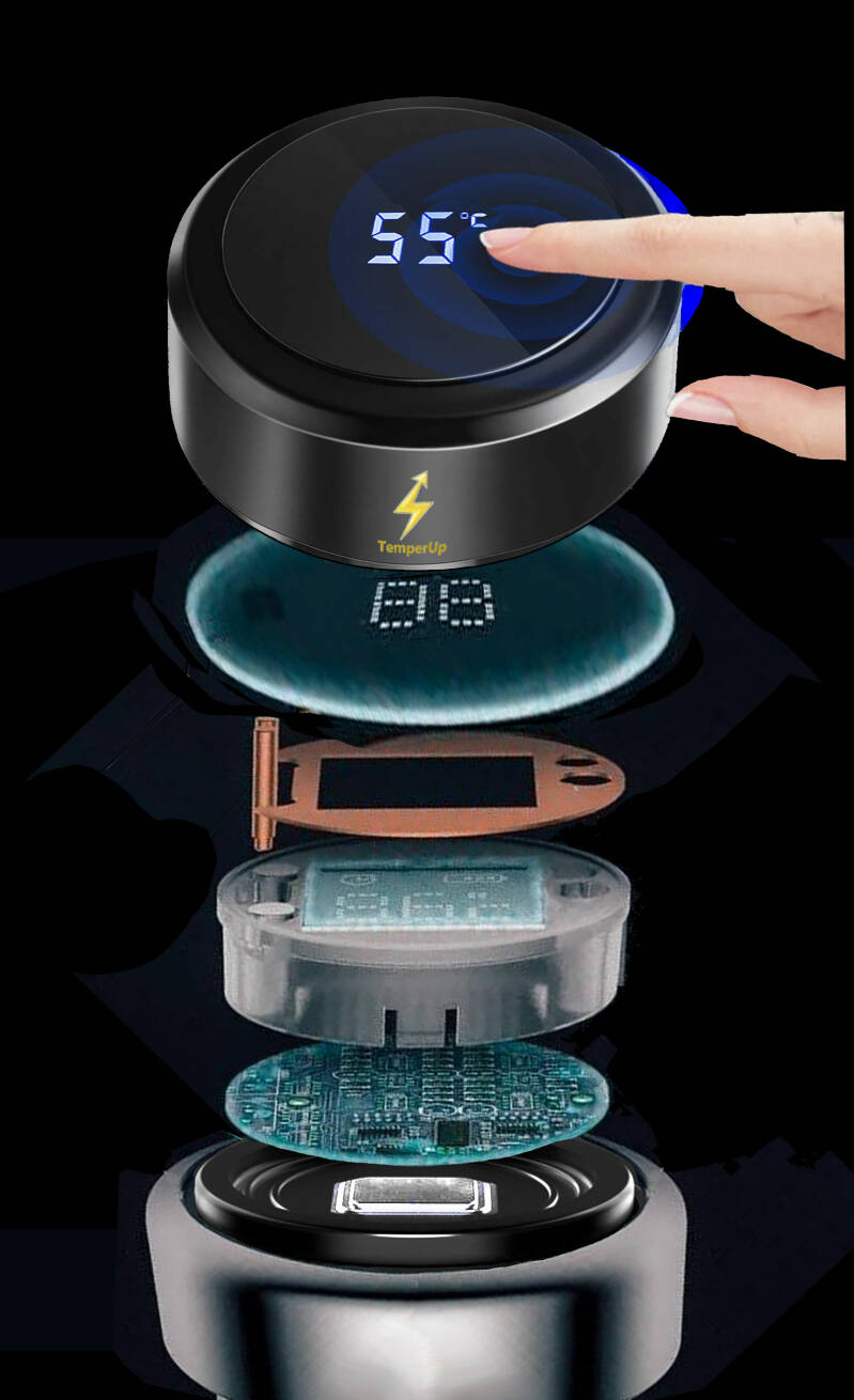 TOUCH  SCREEN  INTELLIGENT TEMPERATURE CONTROL CHIP