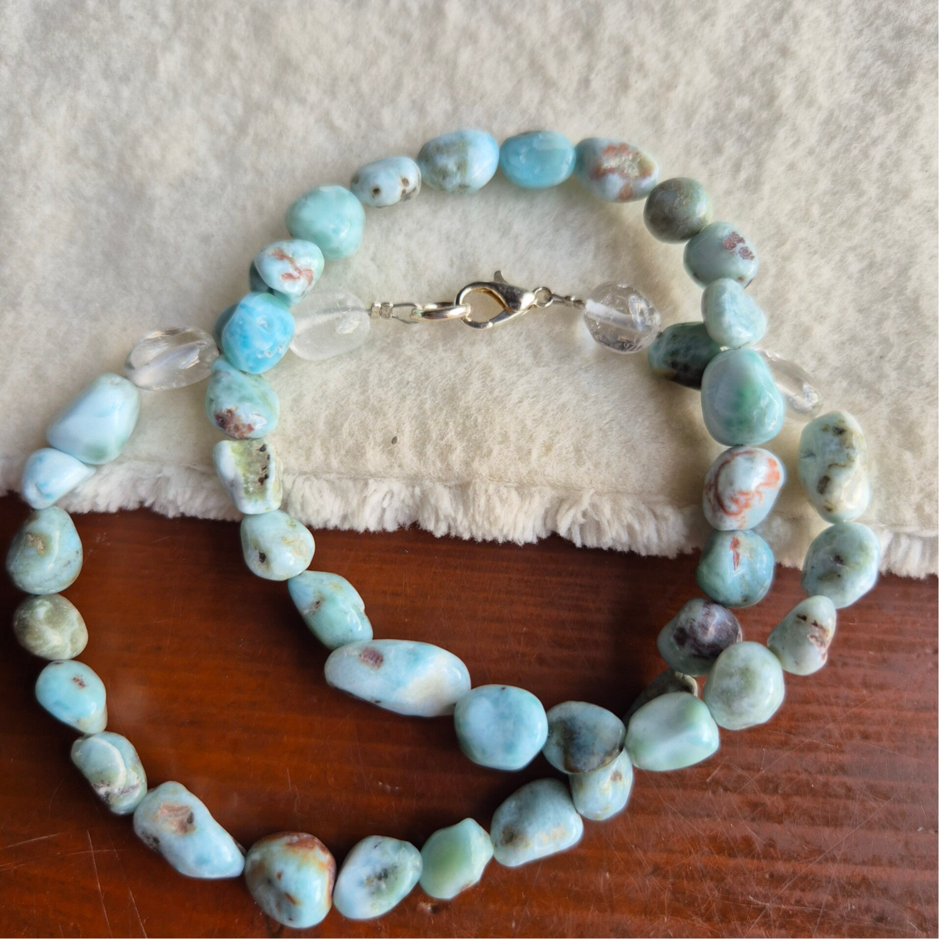 Larimar ketting nr2636