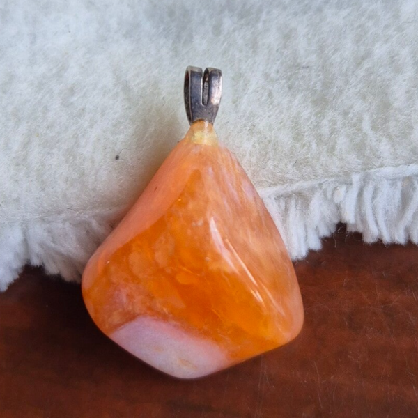 Calciet oranje hanger nr2785