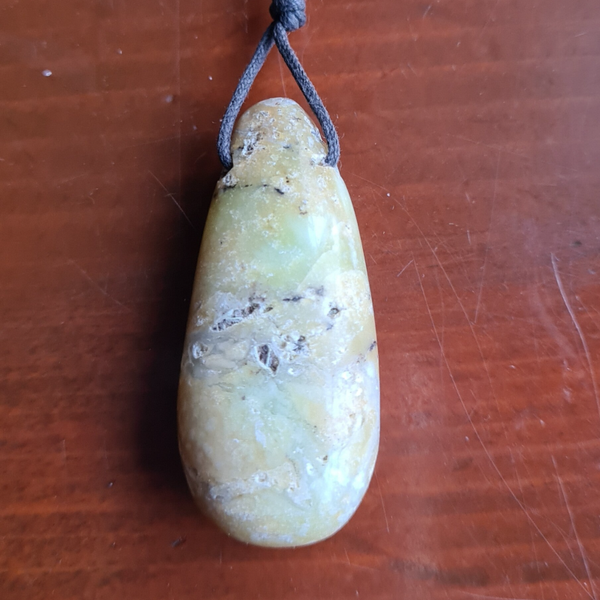 Chrysopraas hanger nr1074