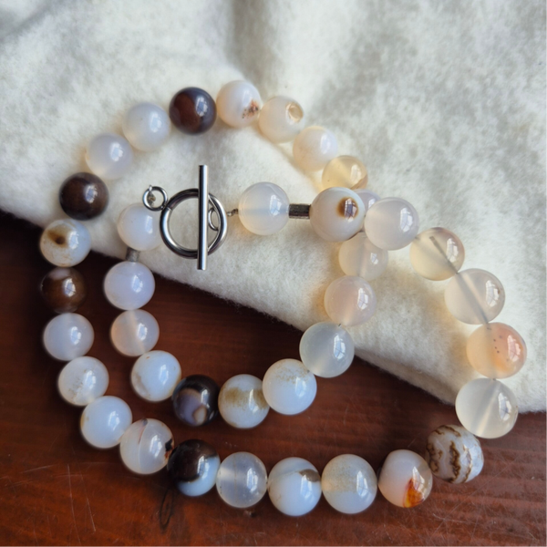 Agaat ketting nr2600