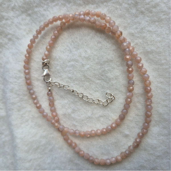 Maansteen ketting nr2625