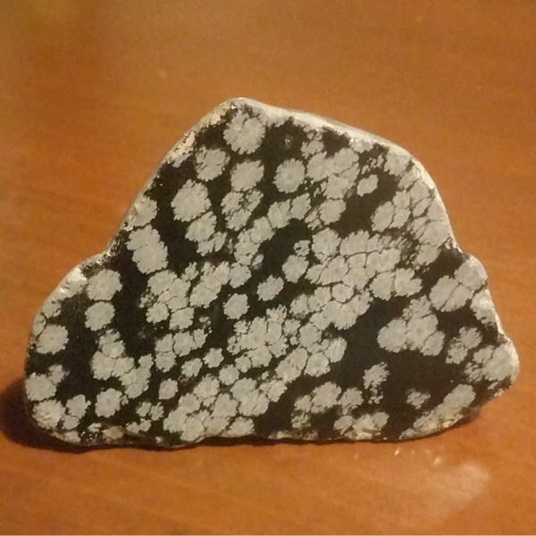 Obsidiaan Sneeuwvlok  nr539
