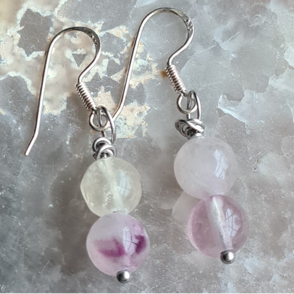 Fluoriet oorhangers nr1258