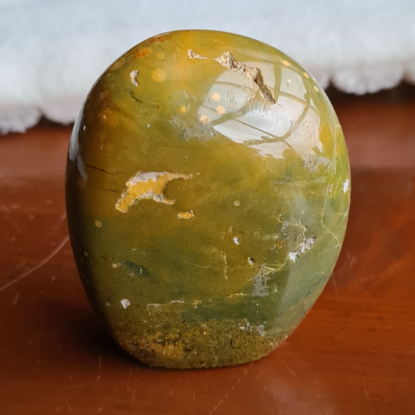 Ryoliet / Jaspis oceaan sculptuur nr2487