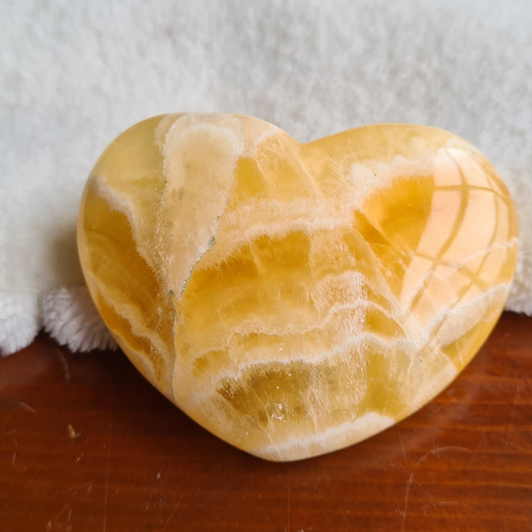 Calciet oranje hart nr2537