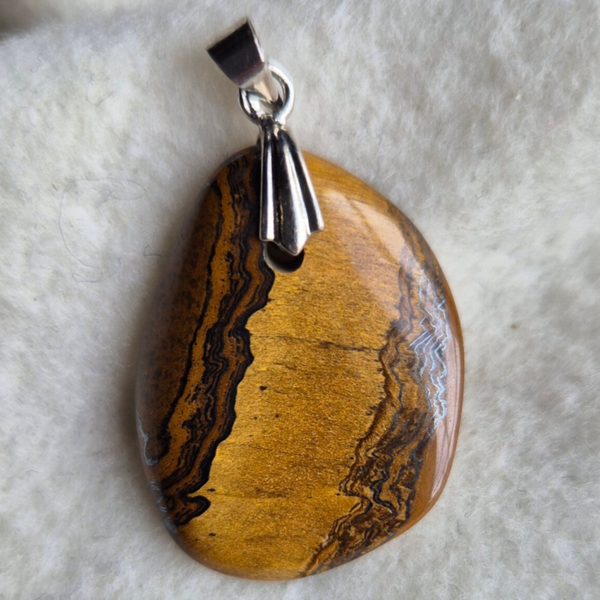 Tijgeroog hanger nr1002
