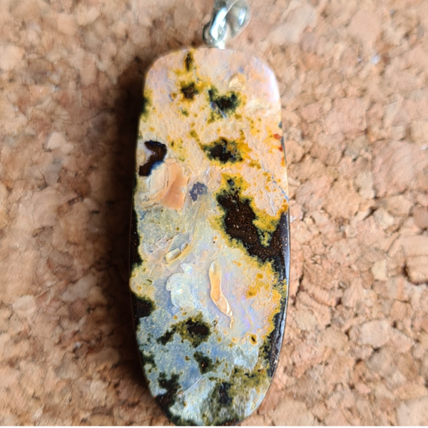 Boulder Opaal hanger nr815