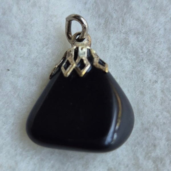 Obsidiaan hanger nr2854
