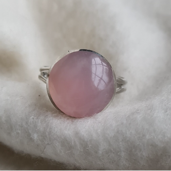 Rozenkwarts ring nr1794