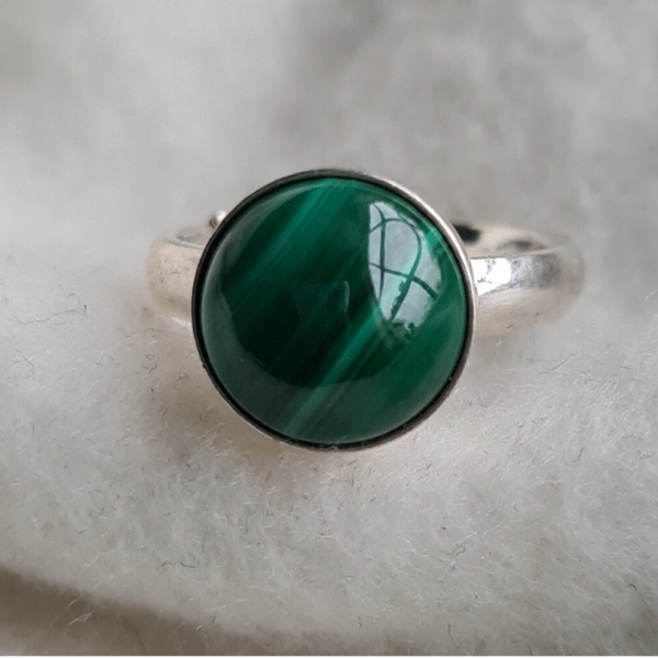 Malachiet ring nr1797