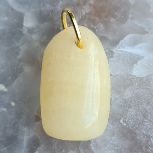 Calciet geel hanger mr1006