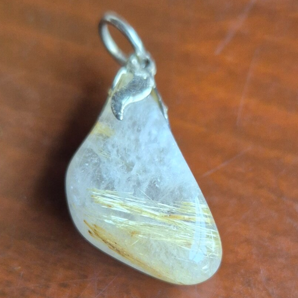 Kwarts rutiel rutielkwarts hanger nr2867