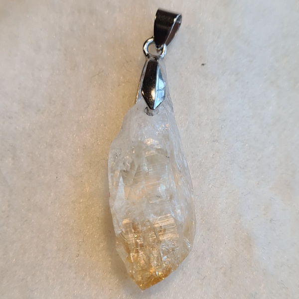 Amethist gebrand hanger nr1103