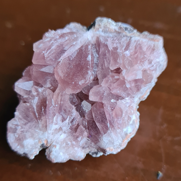 Roze kwarts roze amethist nr1649