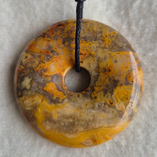 Agaat kant kantagaat hanger nr2942