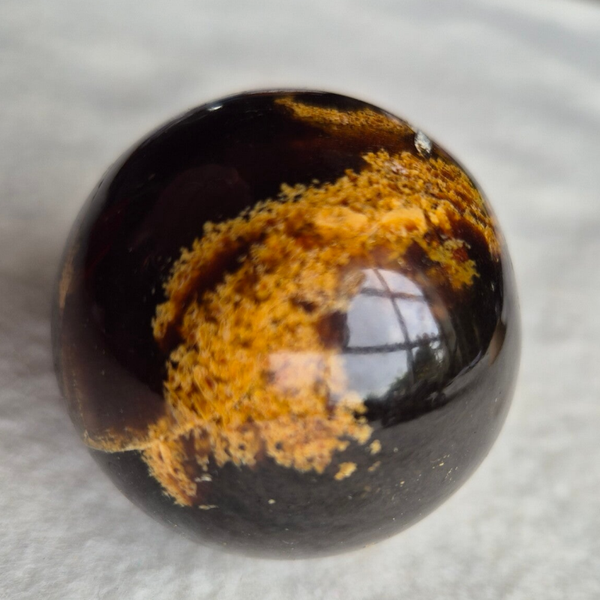 Barnsteen bol blauw nr2682