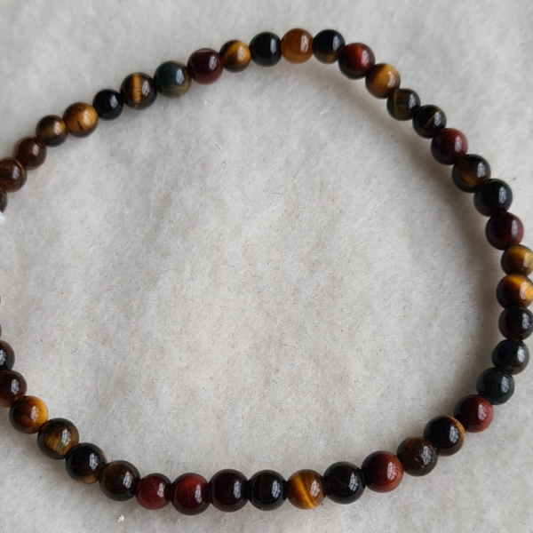 Tijgeroog mix armband nr1449